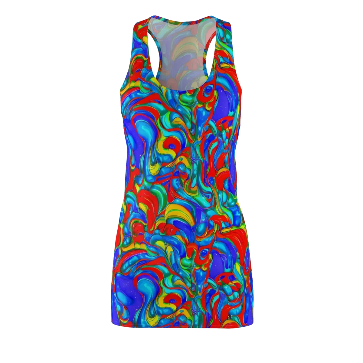 Hypercolor Flow on Racerback Dress — Front