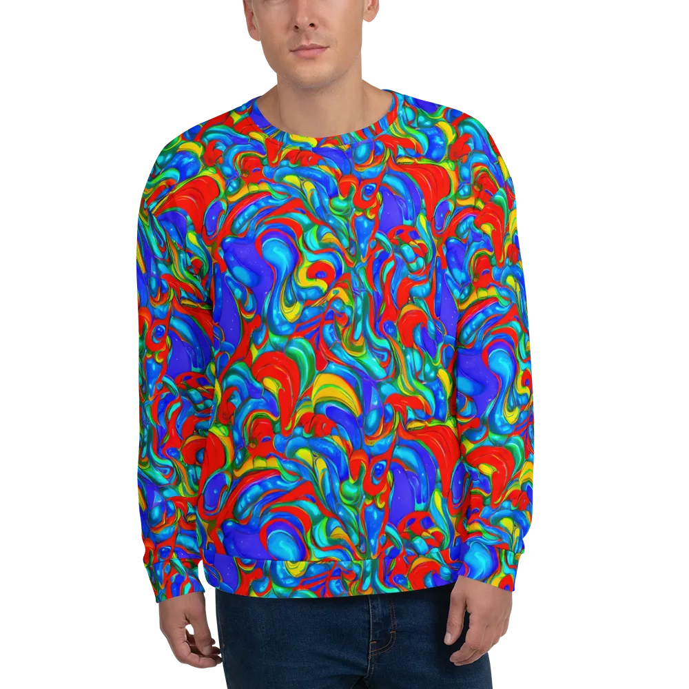 Hypercolor Flow on Sweatshirt — Front