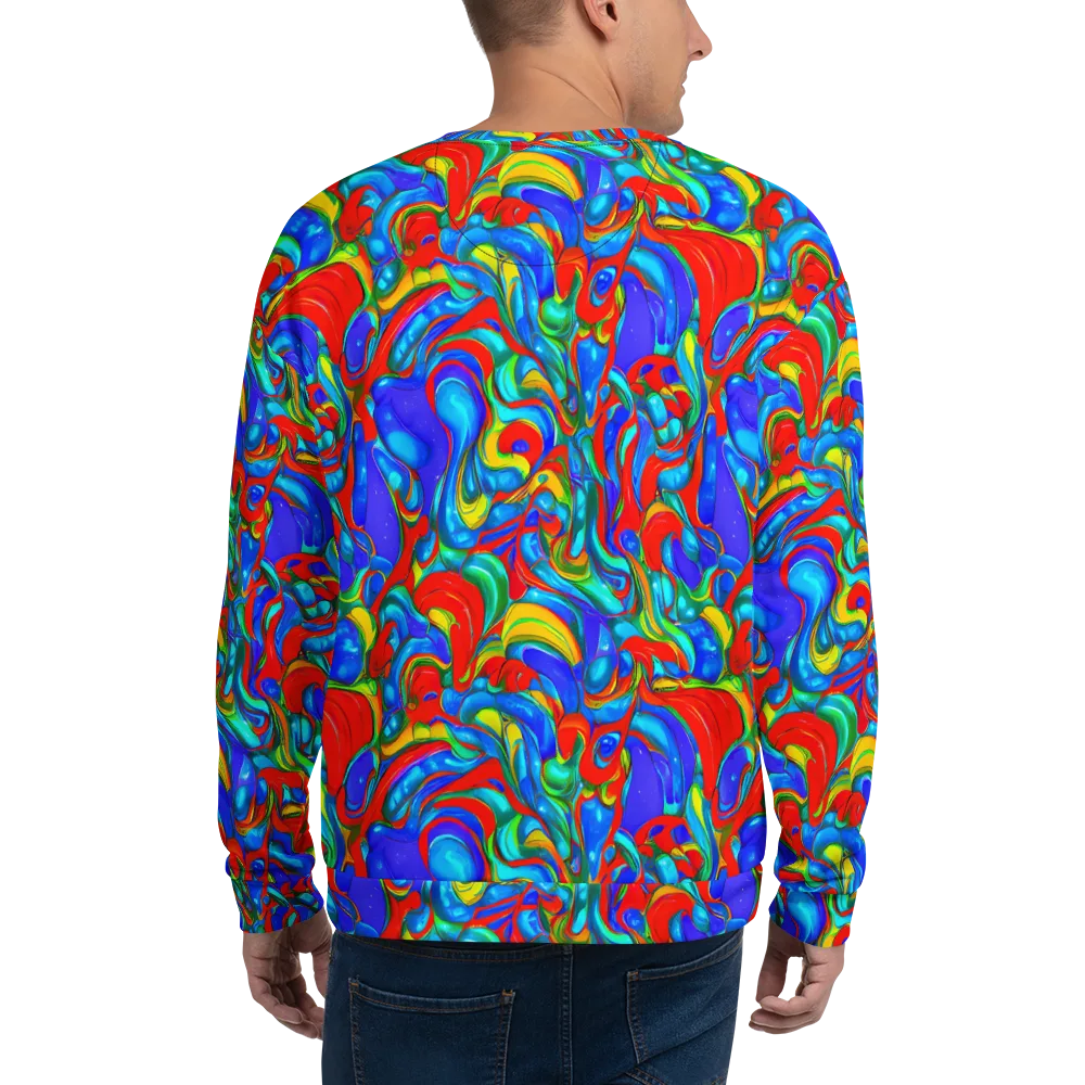 Hypercolor Flow on Sweatshirt — Back