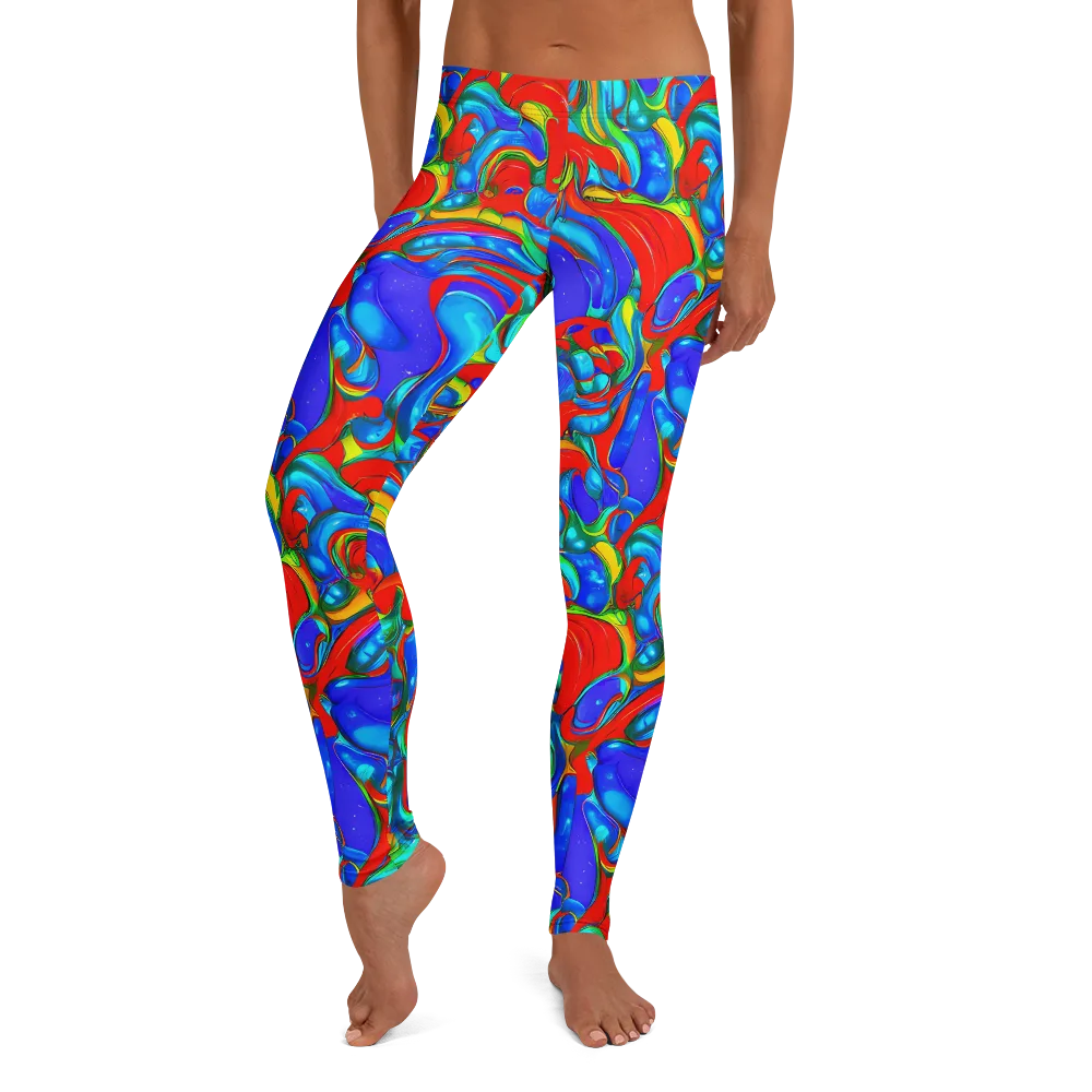 Hypercolor Flow on Leggings — Front