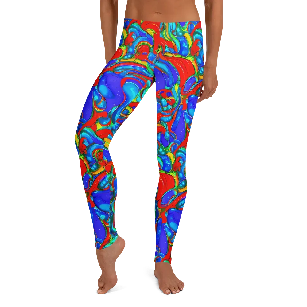 Hypercolor Flow on Leggings — Front