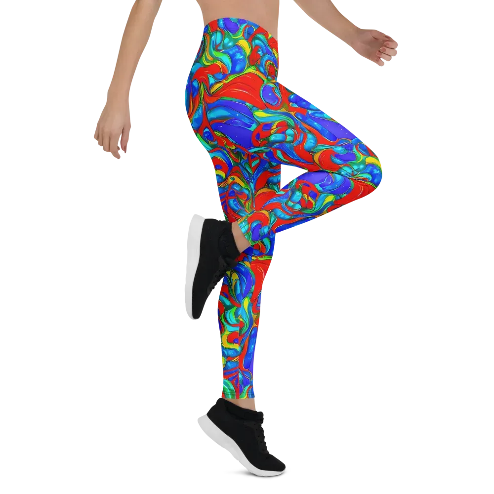 Hypercolor Flow on Leggings — Right