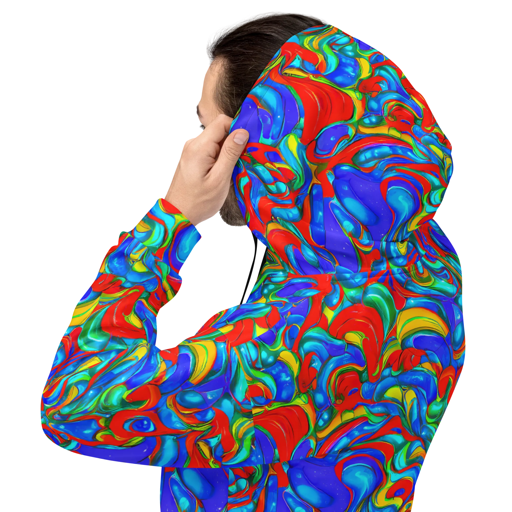 Hypercolor Flow on Hoodie — Back