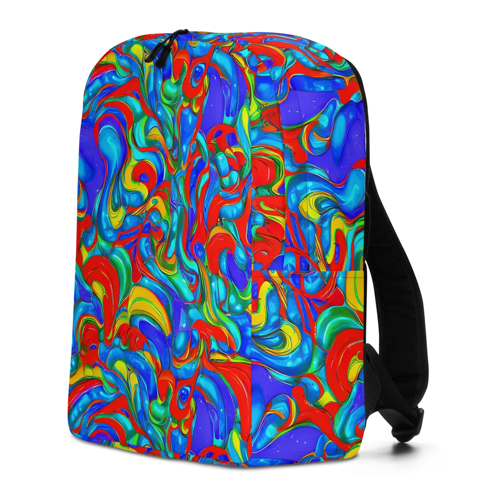 Hypercolor Flow on Minimalist Backpack — Left