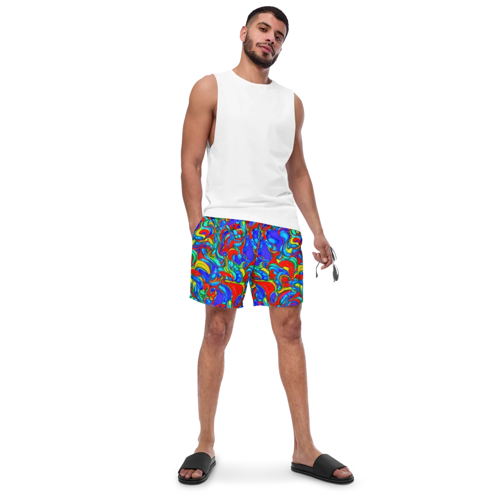Hypercolor Flow on Swim Trunks — Front
