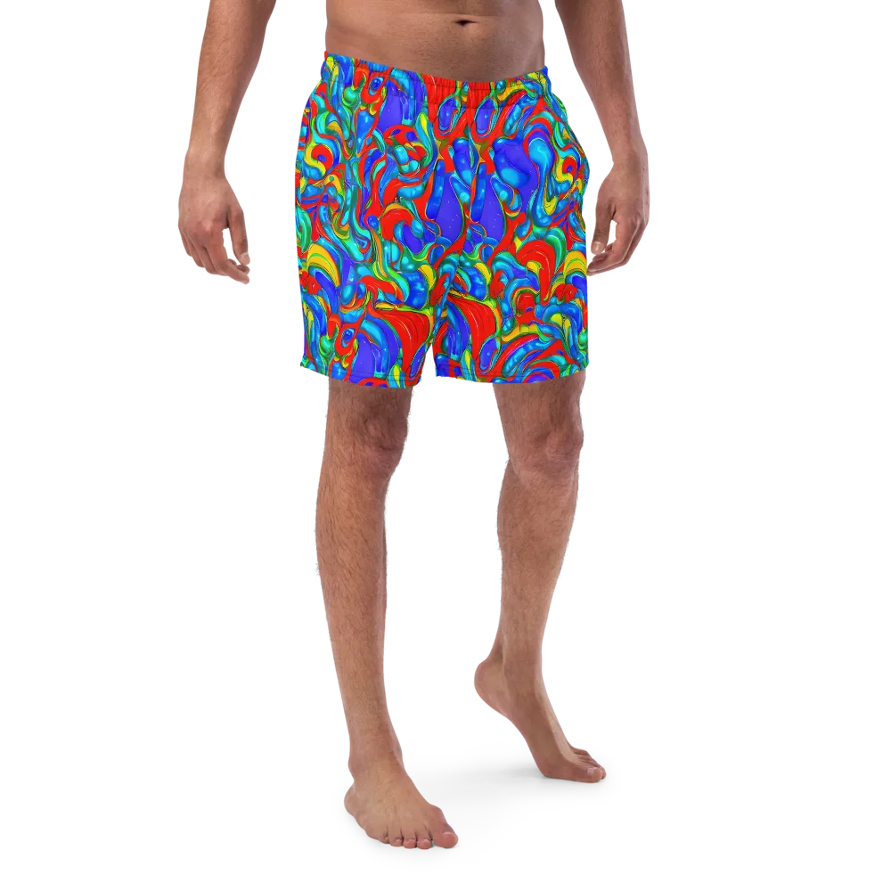 Hypercolor Flow on Swim Trunks — Front