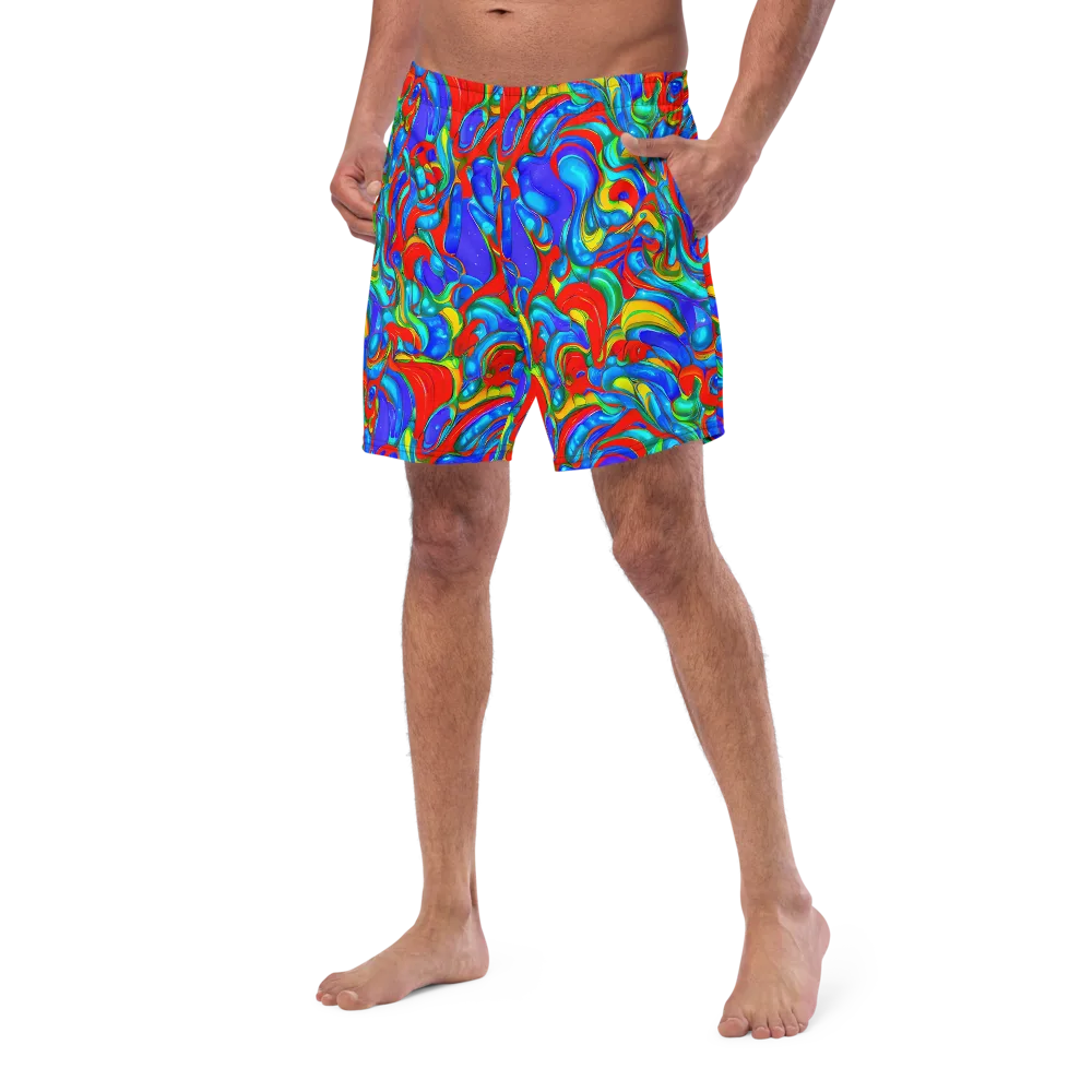Hypercolor Flow on Swim Trunks — Left Front