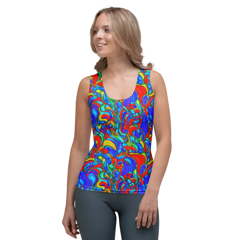 Hypercolor Flow on Women's Tank Top — Front