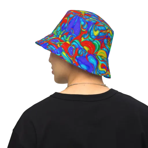 Hypercolor Flow on a Reversible Bucket Hat
