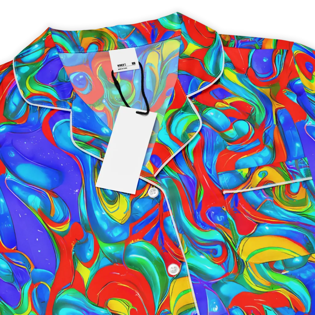 Hypercolor Flow on Women's Short Sleeve Pajama Top — Product details