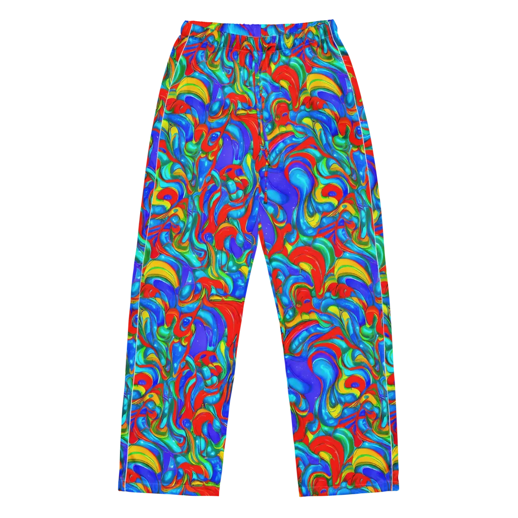 Hypercolor Flow on Women's Pajama Pants — Front