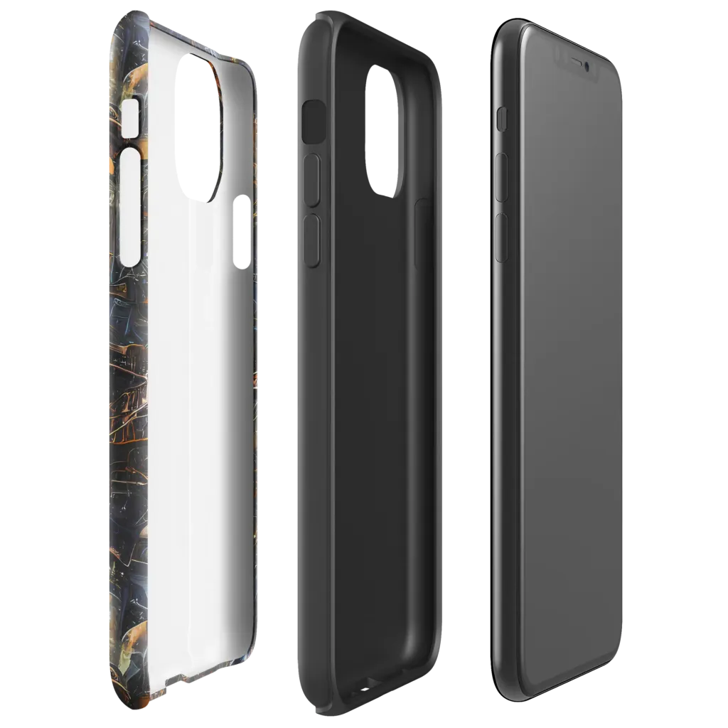 Midnight Mechanica on Tough Case for iPhone® — Right