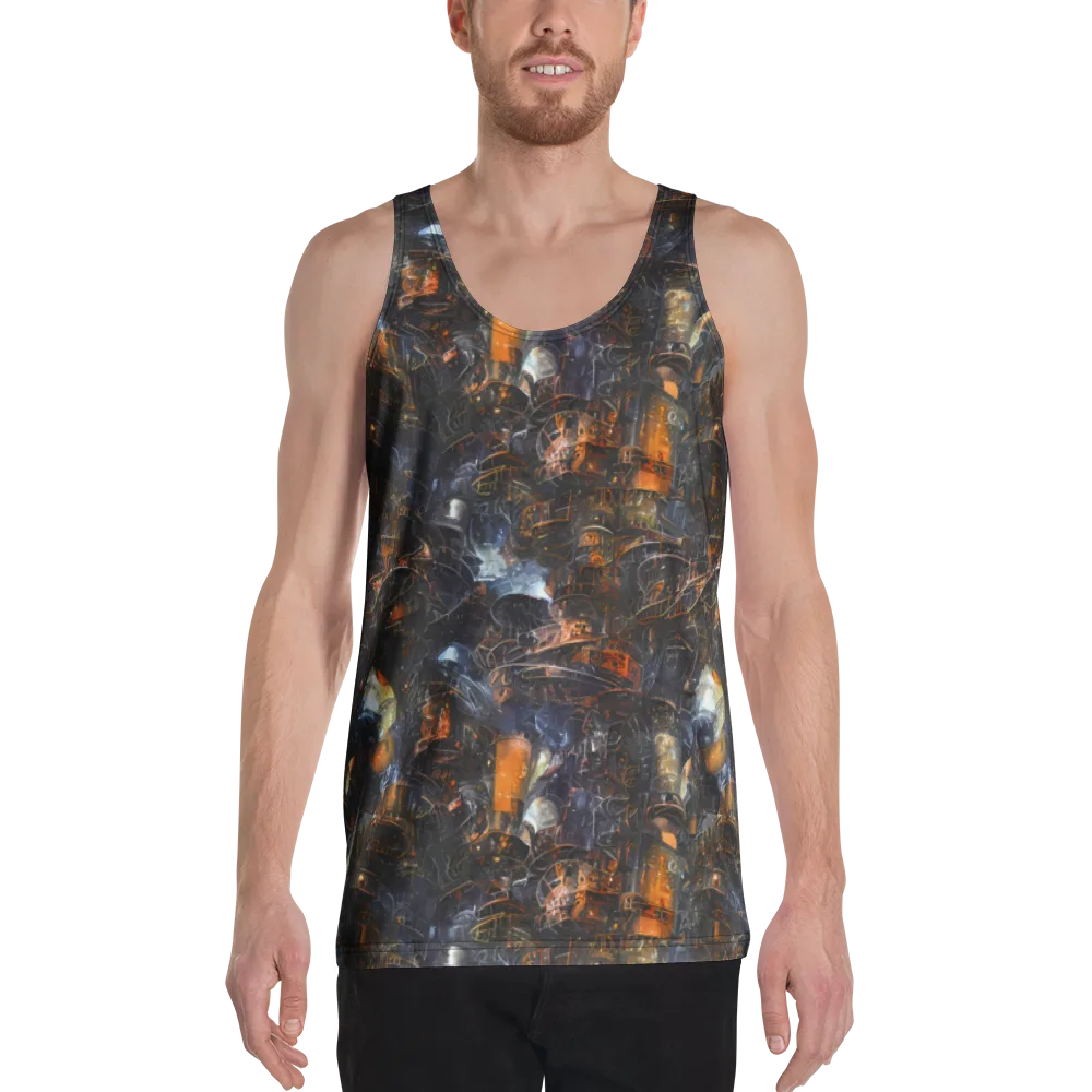 Midnight Mechanica on Men's Tank Top — Front