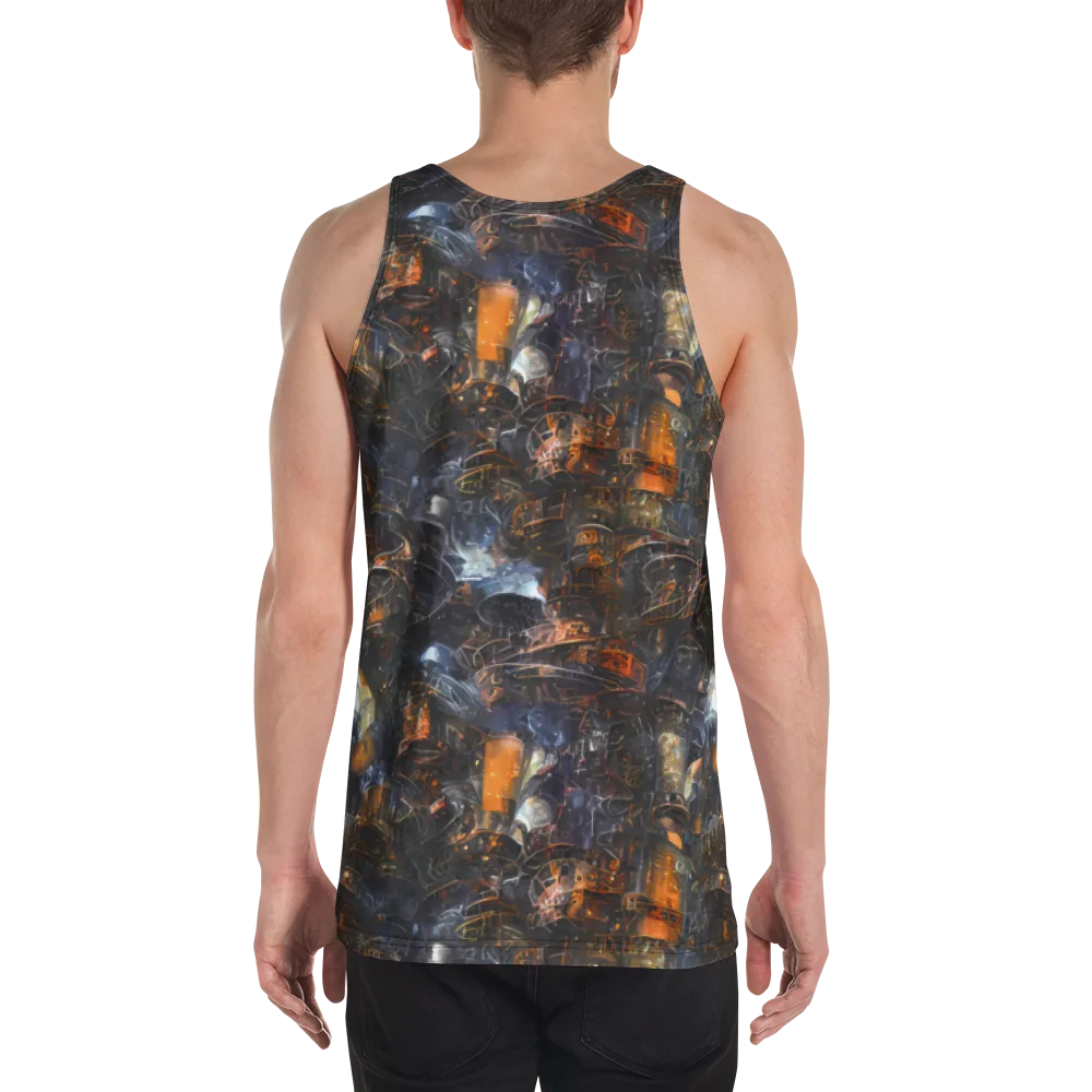 Midnight Mechanica on Men's Tank Top — Back