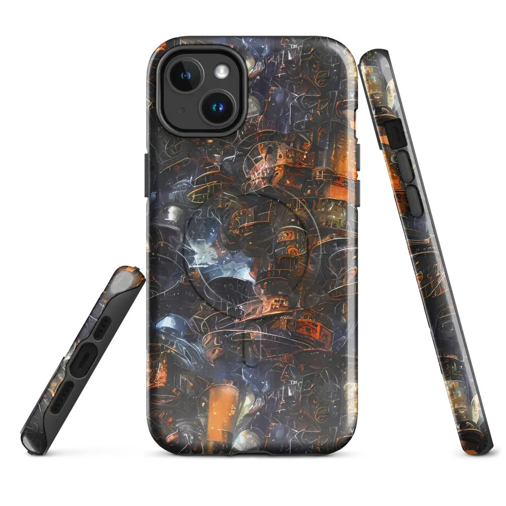 Midnight Mechanica on MagSafe Tough Case for iPhone® — Front
