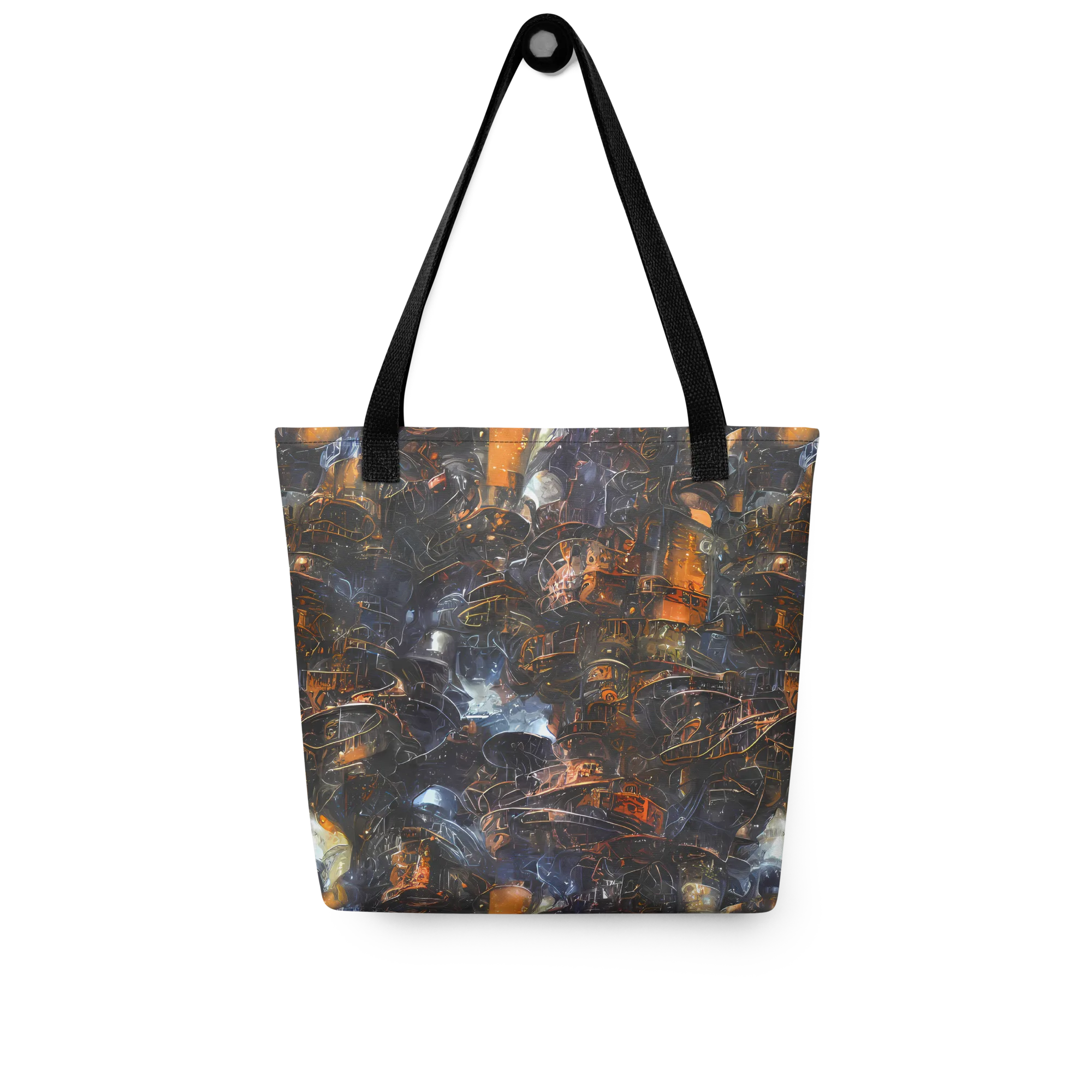 Midnight Mechanica on Tote Bag — Front