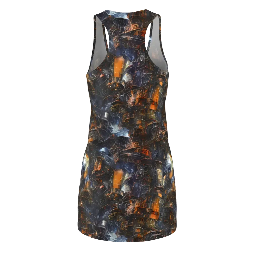 Midnight Mechanica on Racerback Dress — Back