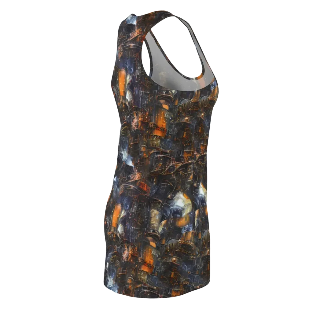 Midnight Mechanica on Racerback Dress — Back Side