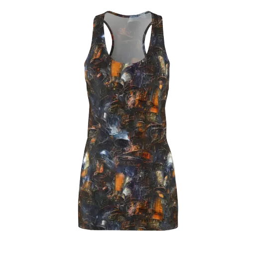 Midnight Mechanica on a Racerback Dress