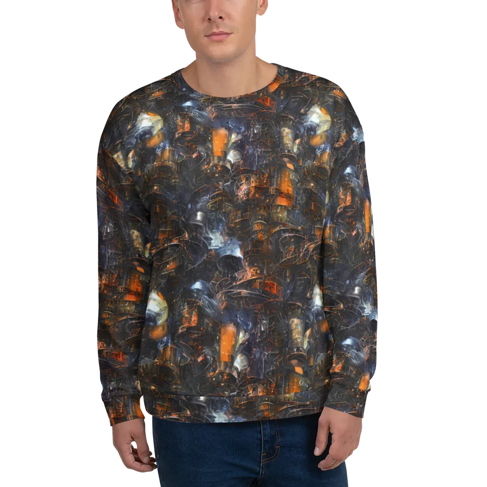 Midnight Mechanica on Sweatshirt — Front