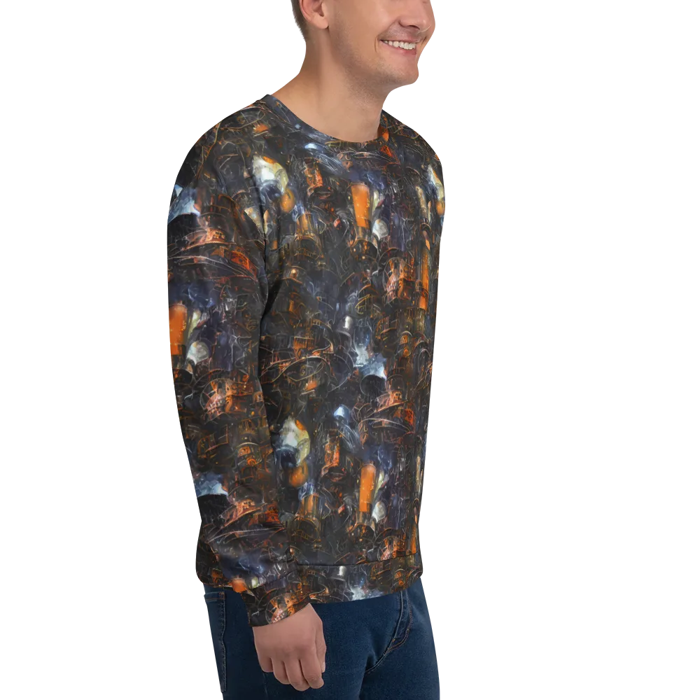 Midnight Mechanica on Sweatshirt — Right Front