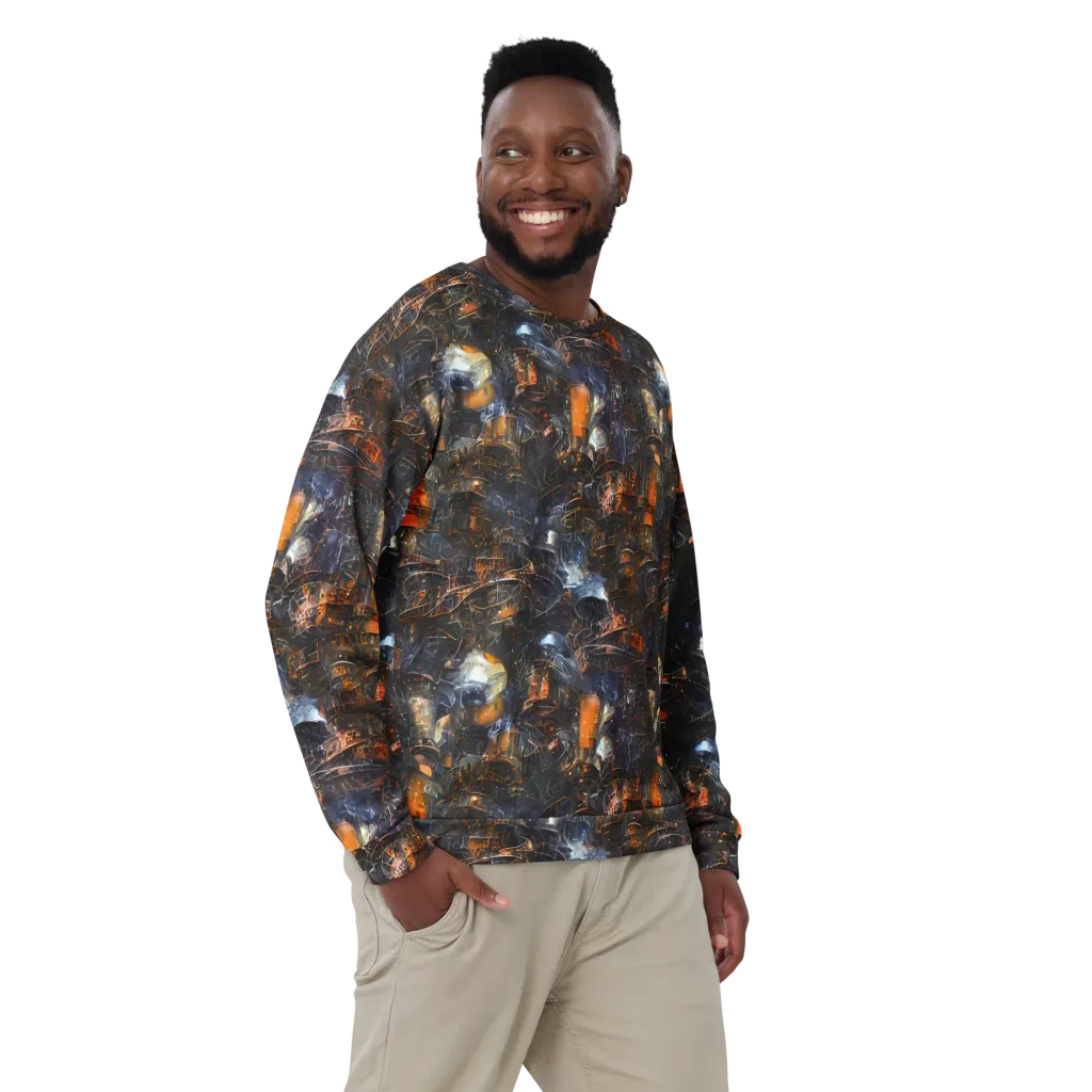 Midnight Mechanica on Sweatshirt — Front