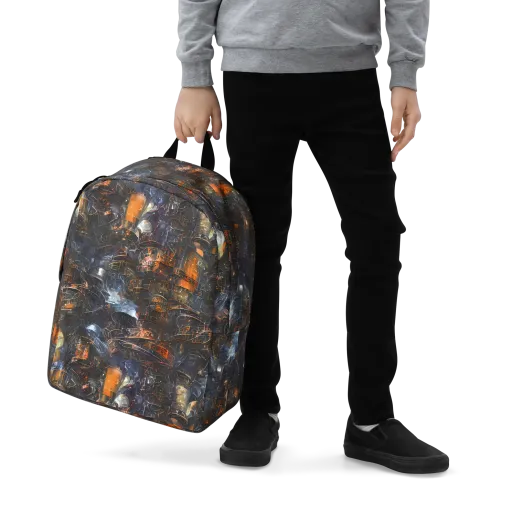 Midnight Mechanica on a Minimalist Backpack