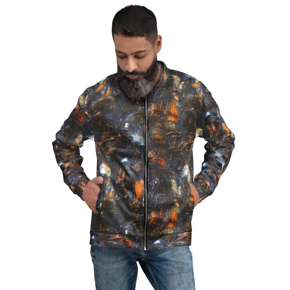Midnight Mechanica on Bomber Jacket — Front