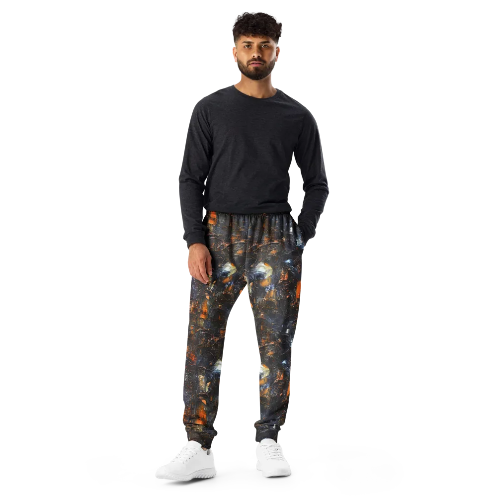 Midnight Mechanica on Men's Joggers — Front