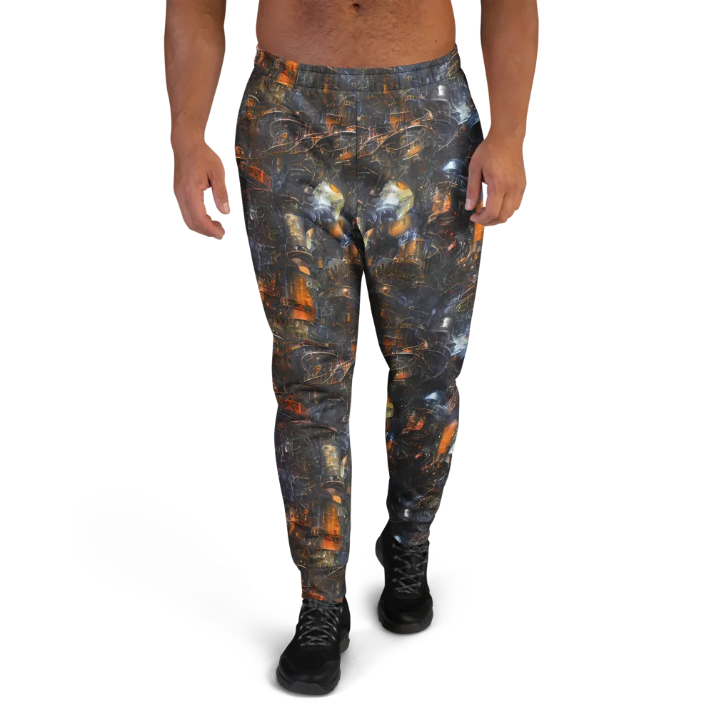 Midnight Mechanica on Men's Joggers — Front