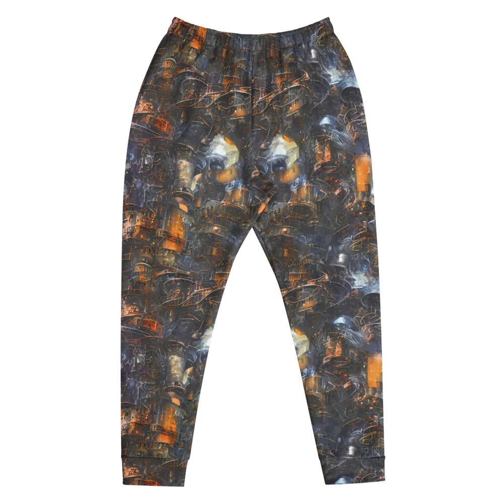 Midnight Mechanica on Men's Joggers — Front