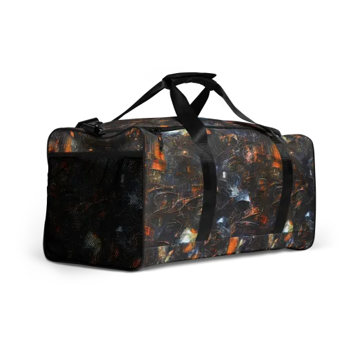 Midnight Mechanica on a Duffle Bag