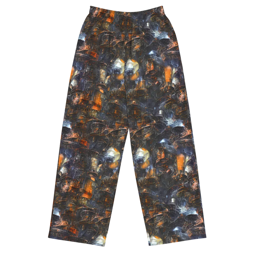 Midnight Mechanica on Wide-Leg Pants — Front