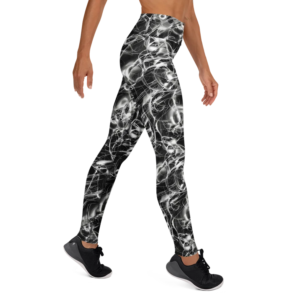 Chrome Tempest on Yoga Leggings — Right