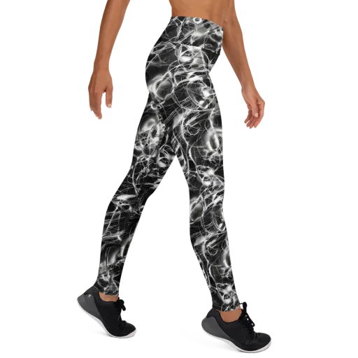Chrome Tempest on a Yoga Leggings