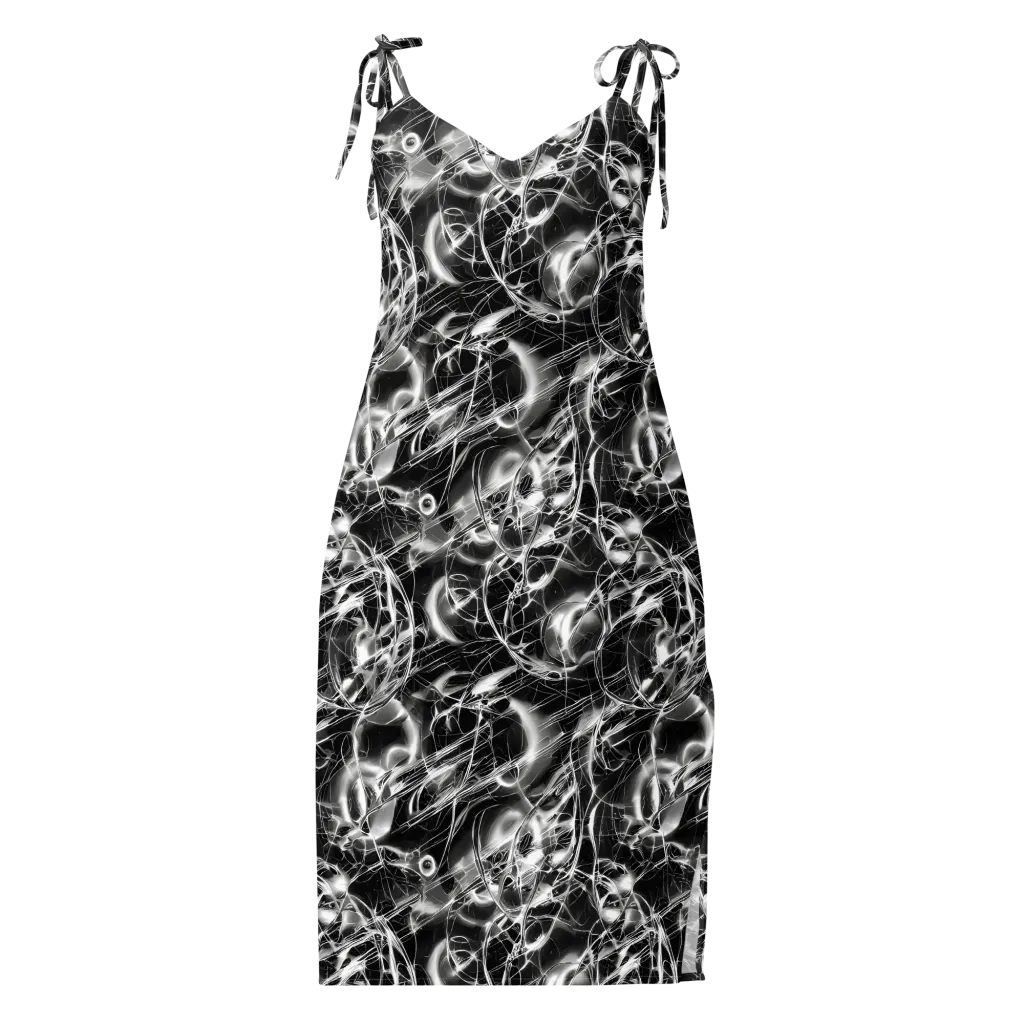 Chrome Tempest on Slip Dress — Front