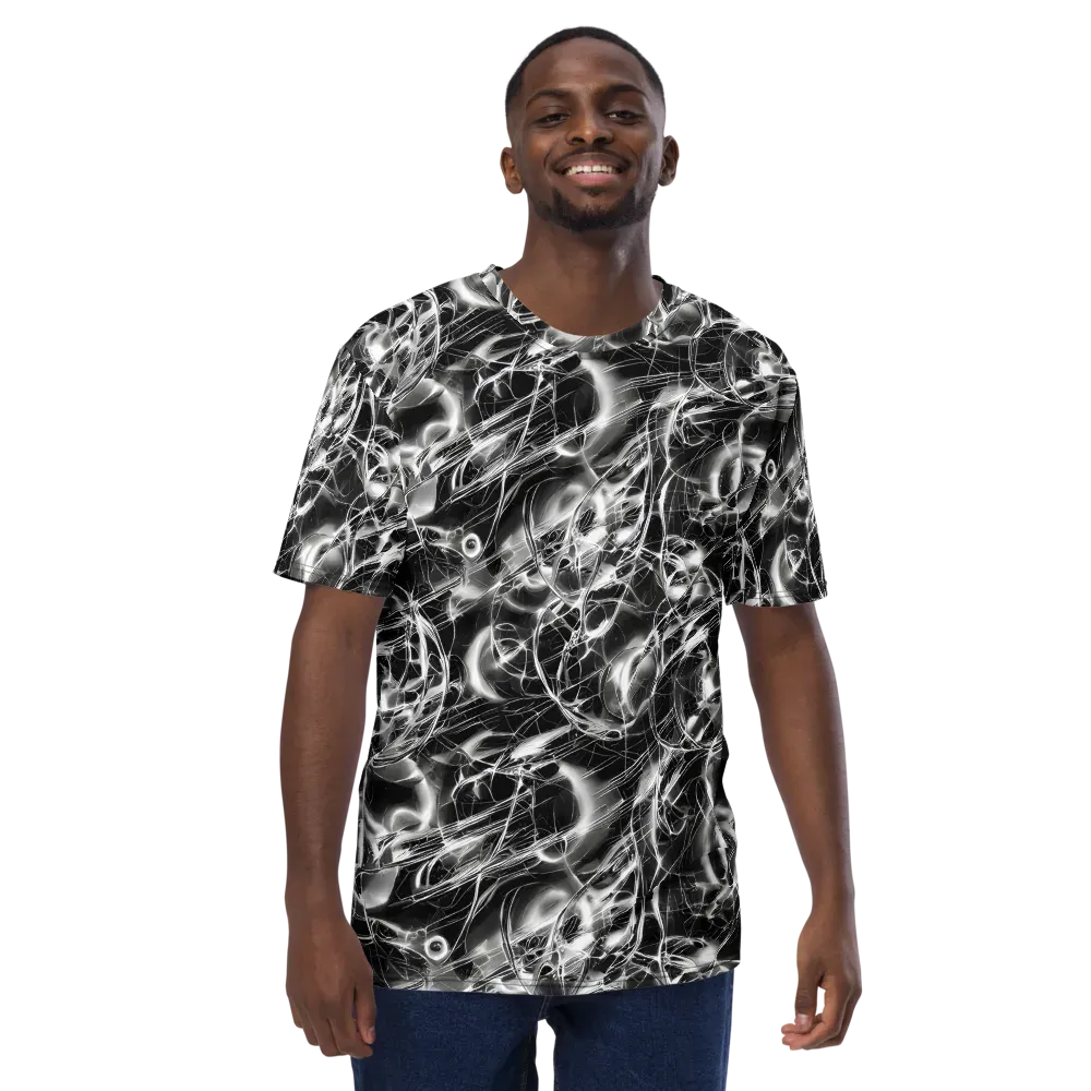Chrome Tempest on Men's Crew Neck T-Shirt — Front