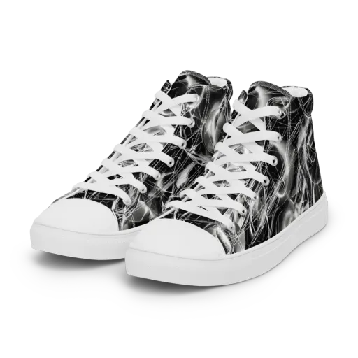 Chrome Tempest on a Women's High Top Canvas Shoes