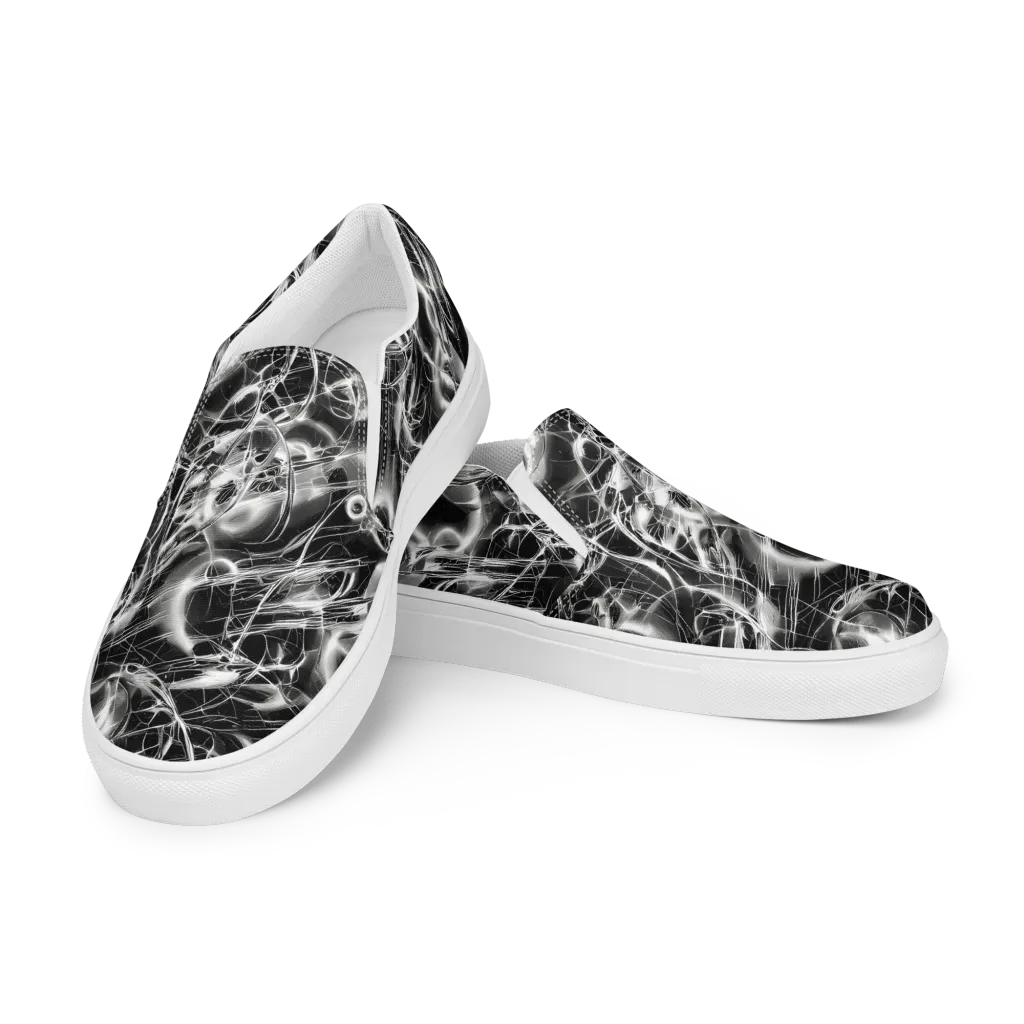 Chrome Tempest on Women's Slip-On Canvas Shoes — Left Front