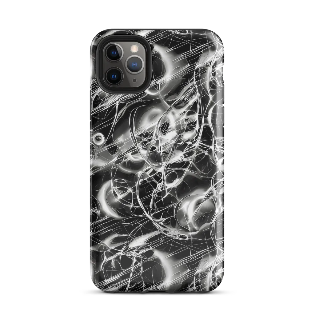 Chrome Tempest on Tough Case for iPhone® — Front