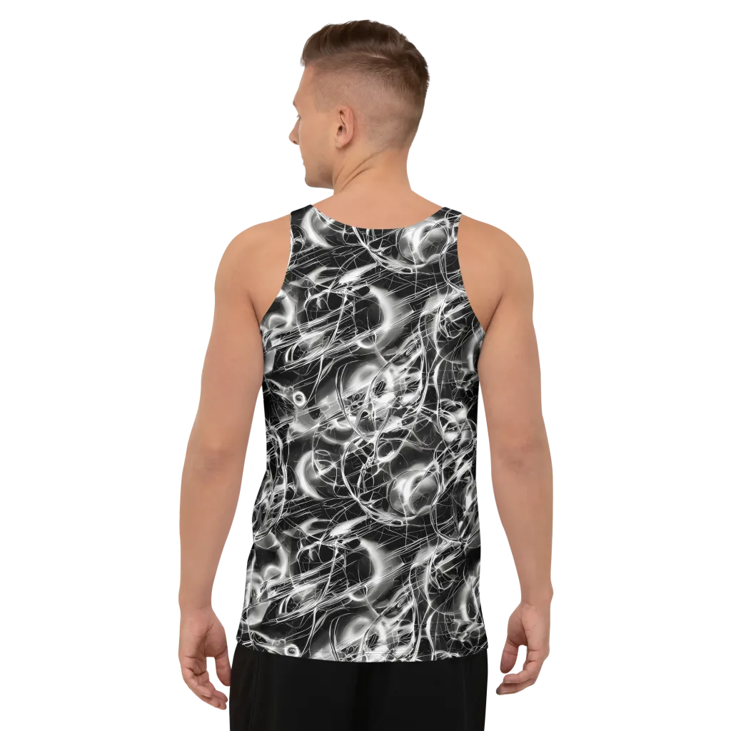 Chrome Tempest on Men's Tank Top — Back