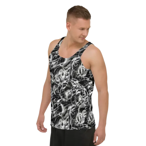 Chrome Tempest on a Men's Tank Top