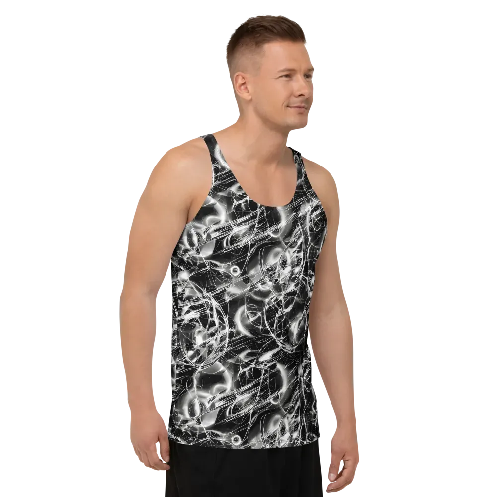 Chrome Tempest on Men's Tank Top — Right Front