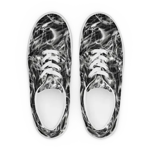 Chrome Tempest on a Men's Lace-Up Canvas Shoes