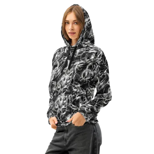 Chrome Tempest on a Cotton Hoodie