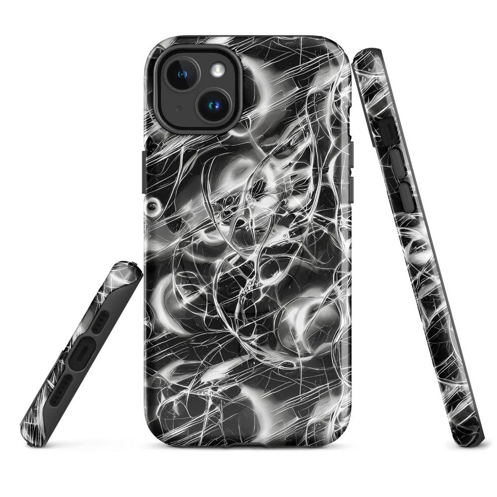 Chrome Tempest on MagSafe Tough Case for iPhone® — Front