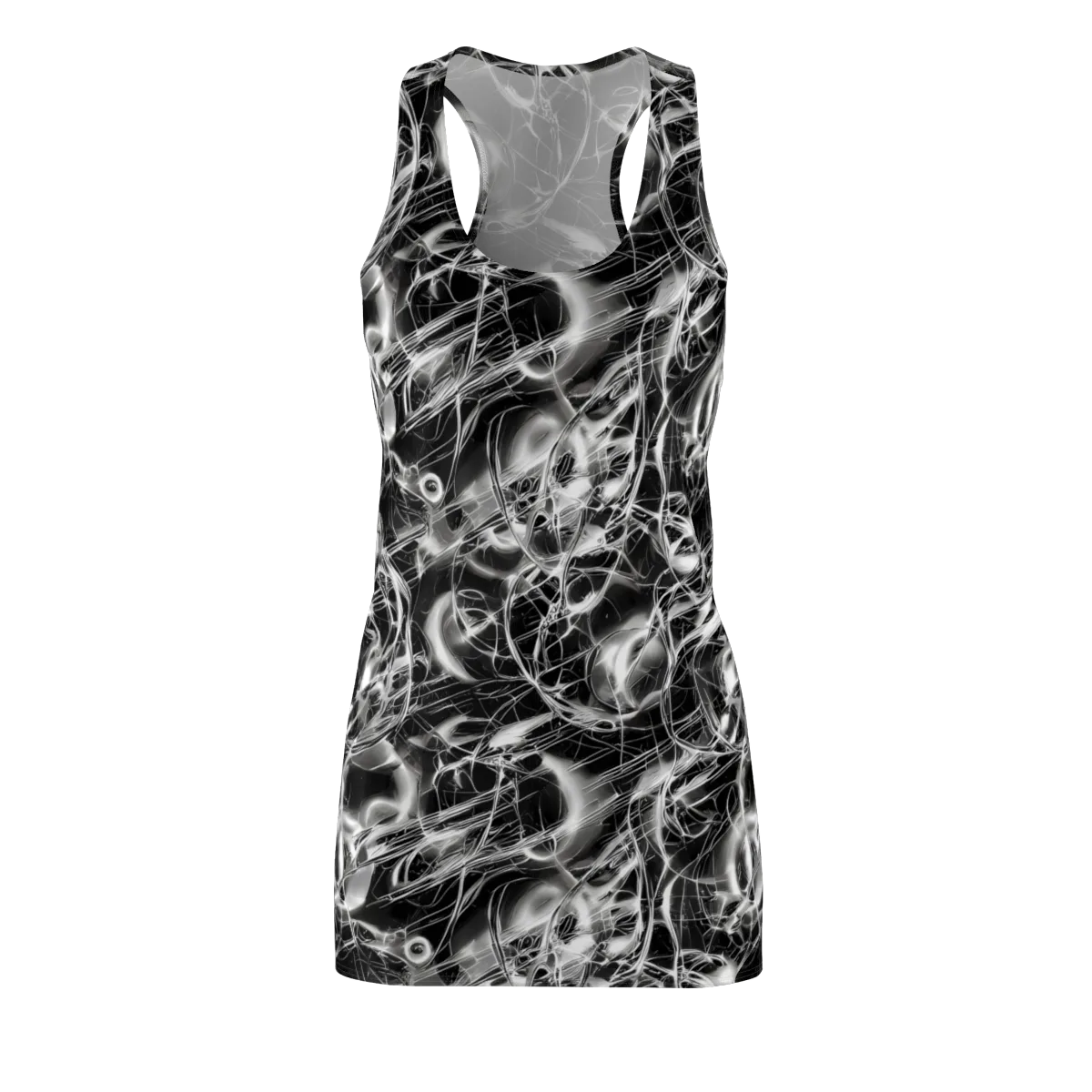 Chrome Tempest on Racerback Dress — Front