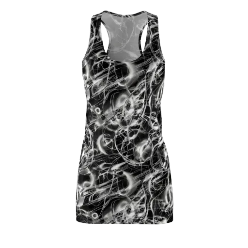 Chrome Tempest on a Racerback Dress