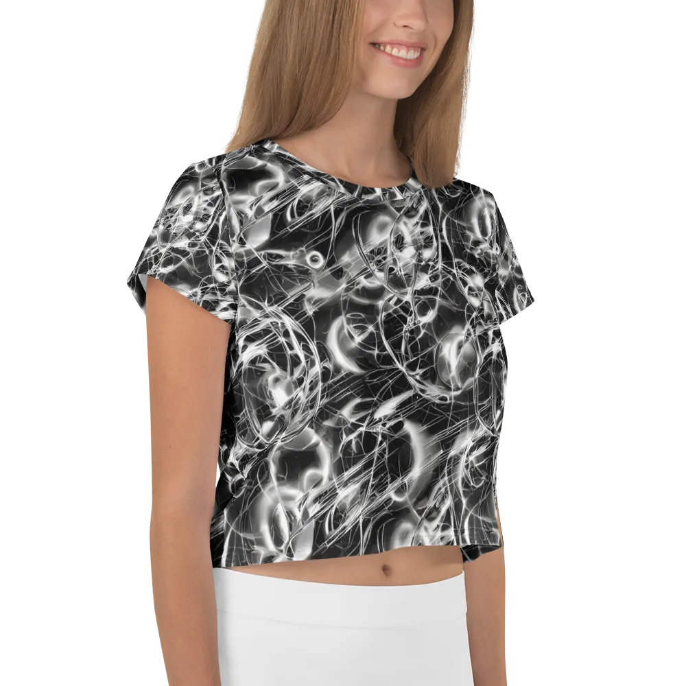 Chrome Tempest on Crop Tee — Right