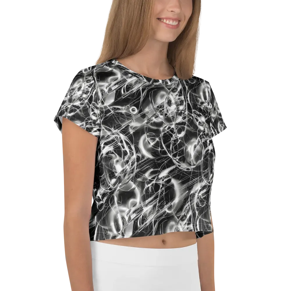 Chrome Tempest on Crop Tee — Right